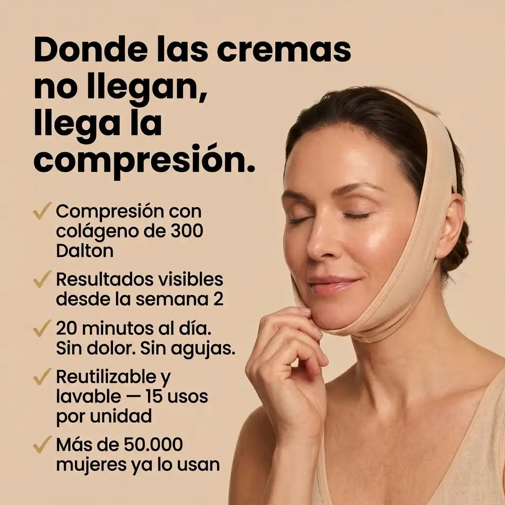 Máscara Facial de Colágeno - Mejora tu piel en semanas